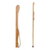Walking Stick Brazos™ Twisted HitchHiker Wood 55 Inch Height Oak - BeHope