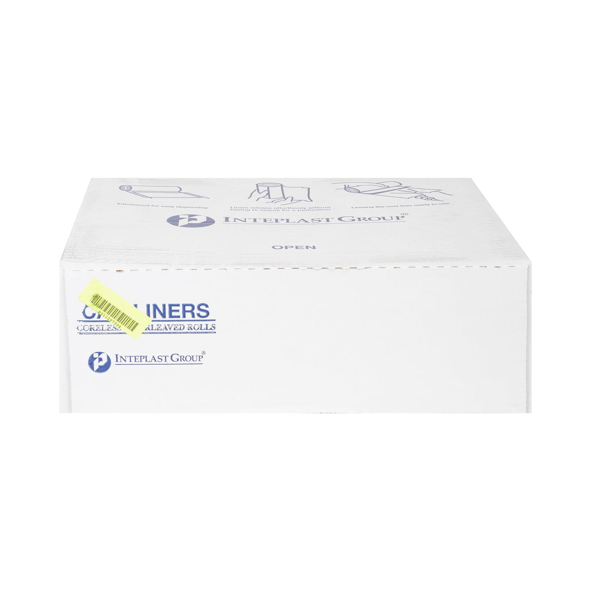 Trash Bag McKesson 45 gal. Clear HDPE 16 Mic. 40 X 48 Inch Star Seal Bottom Coreless Roll