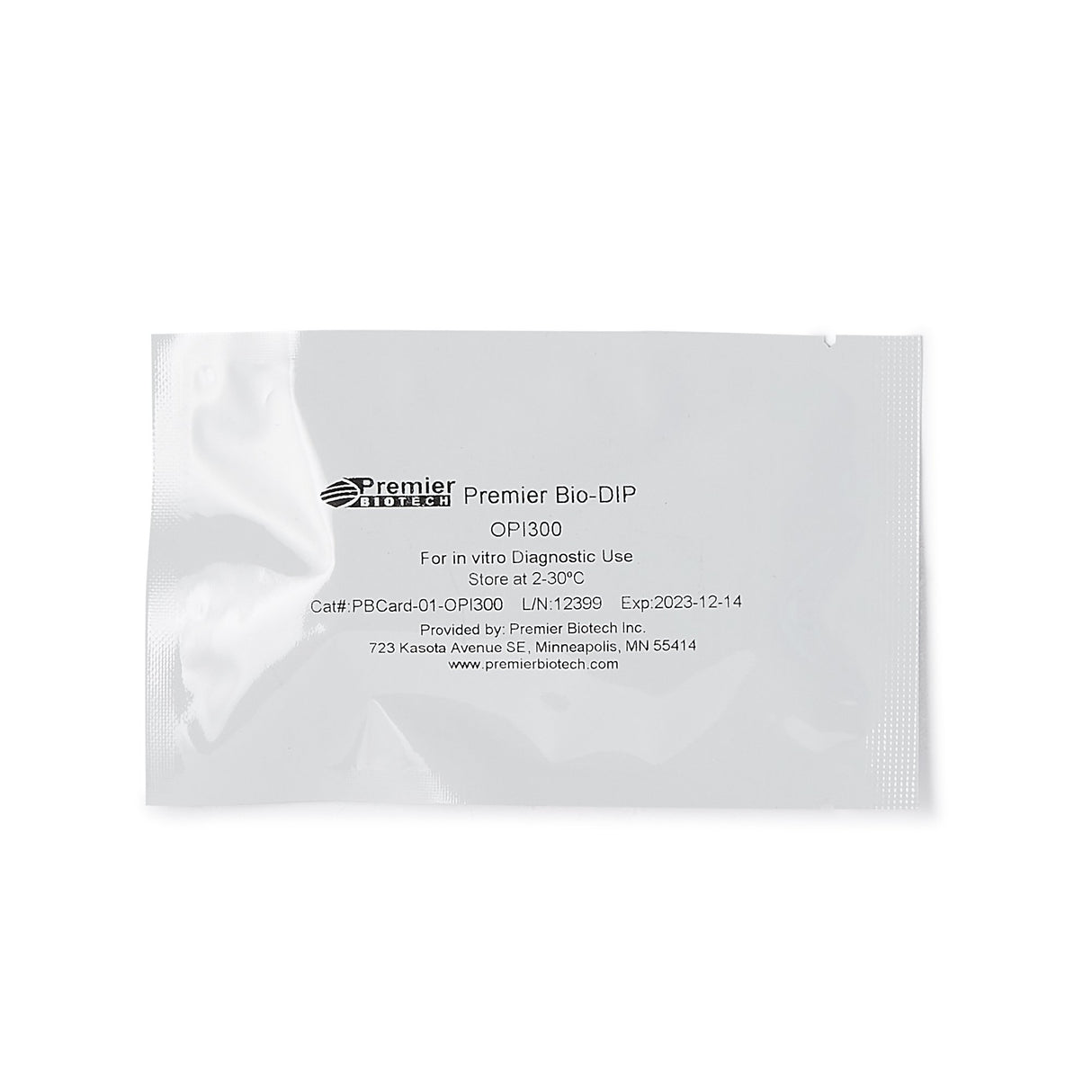 Drugs of Abuse Test Kit Premier Bio-Dip Opiates (OPI) 25 Tests CLIA Waived - BeHope
