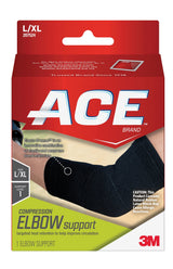Elbow Support 3M™ Ace™ Large / X-Large Left or Right Elbow Black - BeHope