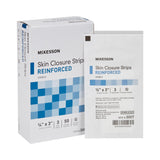 Skin Closure Strip McKesson 1/4 X 3 Inch Nonwoven Material Reinforced Strip White - BeHope