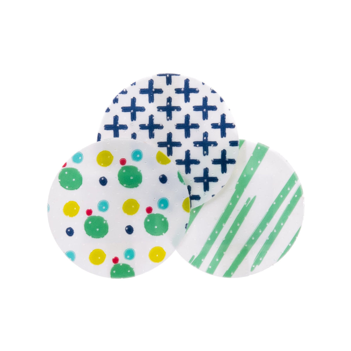 Adhesive Spot Bandage McKesson Kids™ Plastic Kid Design (Assorted Prints) 1 Inch Diameter Sterile - BeHope