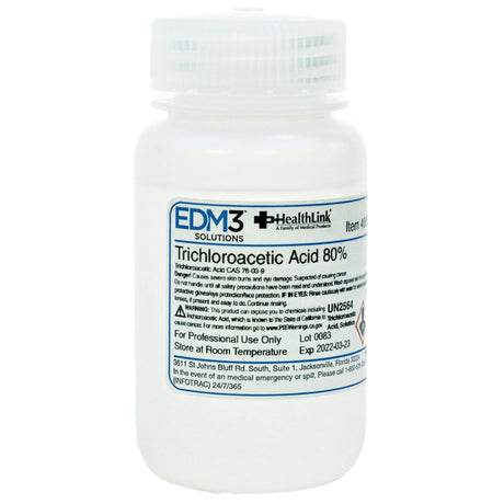 Histology Reagent Trichloroacetic Acid ACS Grade 80% 4 oz. - BeHope