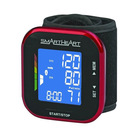 Digital Blood Pressure Monitor Smartheart Adult Cuff 5.5 X 7.6 Inch Mobile - BeHope