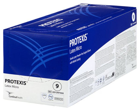 Surgical Glove Protexis™ Latex Micro Size 6.5 Sterile Latex Standard Cuff Length Smooth Light Brown Not Chemo Approved - BeHope