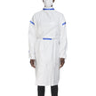 Chemotherapy Procedure Gown One Size Fits Most White Sterile ASTM F739-12 Disposable - BeHope