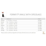 Ankle Brace with Speed Lace Ossur® FormFit® Large Lace-Up / Figure-8 Strap Foot - BeHope