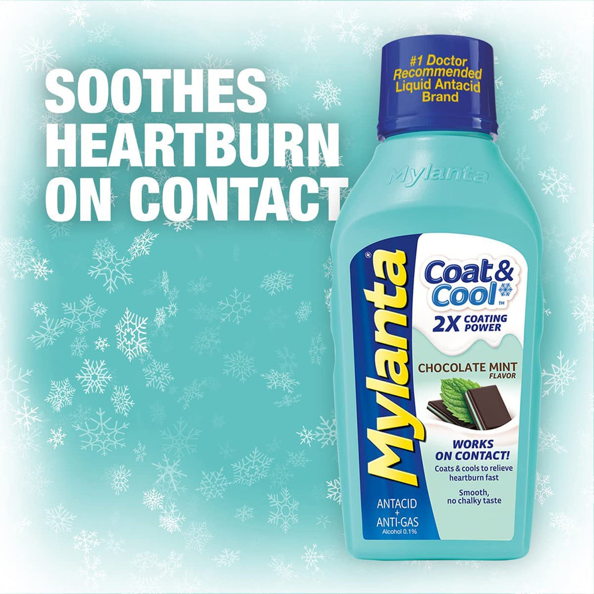 Antacid Mylanta® Liquid 12 oz. - BeHope