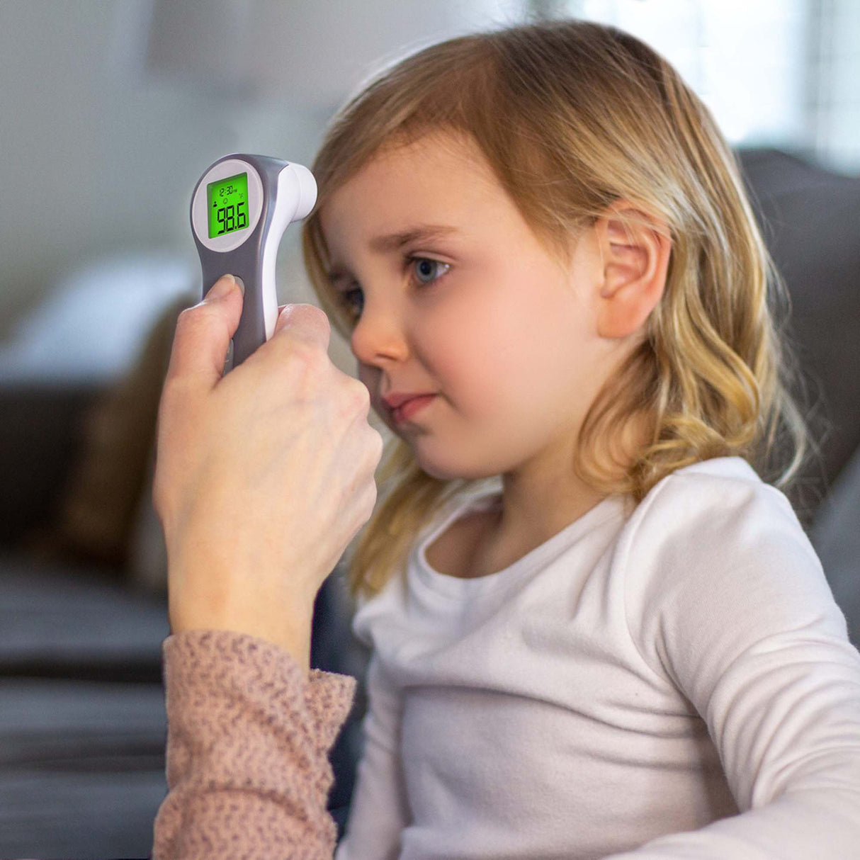Non-Contact Skin Surface Thermometer HealthSmart® Infrared Skin Probe Handheld - BeHope