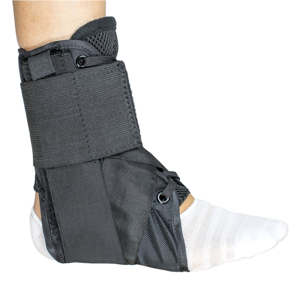 Ankle Brace McKesson Medium Lace-Up / Figure-8 Strap / Hook and Loop Closure Foot - BeHope