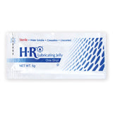 Lubricating Jelly HR® One Shot® 5 Gram Individual Packet Sterile - BeHope