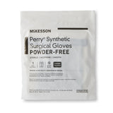 Surgical Glove McKesson Perry® Performance Plus Size 7 Sterile Polychloroprene Standard Cuff Length Smooth Dark Green Chemo Tested - BeHope