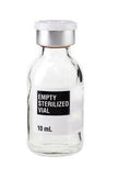 Sterile Empty Vial (SEV) Borosilicate Glass 10 mL Stopper Cap - BeHope