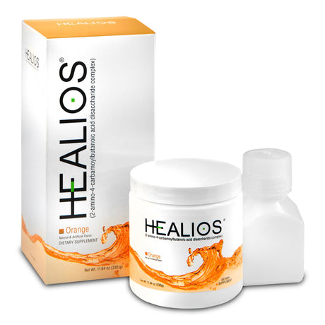 Oral Supplement Healios® Orange Flavor Powder 11.64 oz. Jar - BeHope