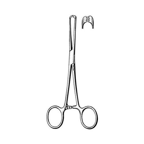 Tissue Forceps Sklar® Allis Bariatric Locking Finger Ring Surgical Grade - BeHope