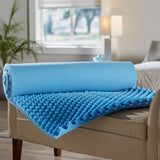 Mattress Overlay McKesson Convoluted Foam 72 L X 33 W X 2 H Inch