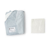 Surgical Gown with Towel Aero Chrome Medium Silver Sterile AAMI Level 4 Disposable - BeHope