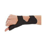 Thumb Splint Ossur® One Size Fits Most Hook and Loop Strap Closure Black - BeHope