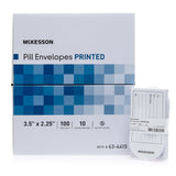 Medication Envelope McKesson White 2-1/4 X 3-1/2 Inch - BeHope