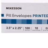 Medication Envelope McKesson White 2-1/4 X 3-1/2 Inch - BeHope