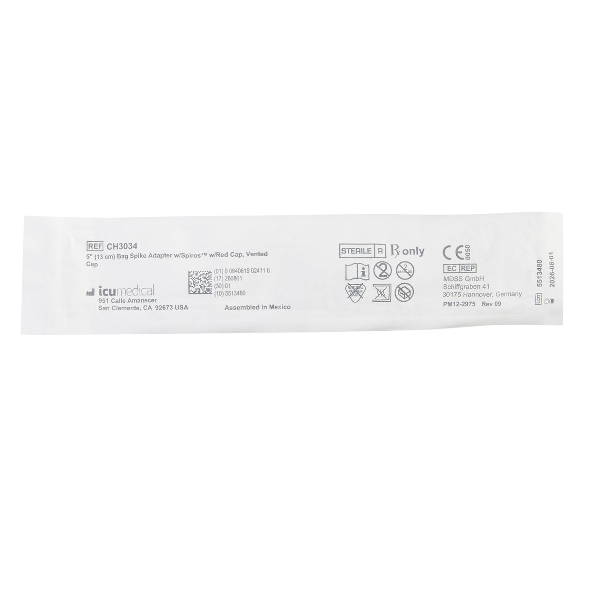 IV Therapy Bag Spike Adapter for Seamless Integration - BeHope