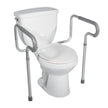 Toilet Safety Rail drive™ White / Gray Aluminum - BeHope