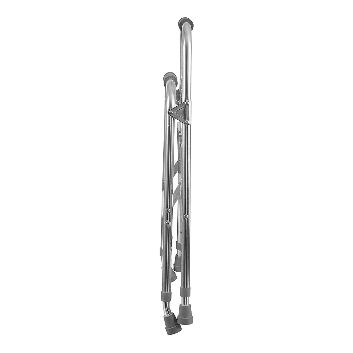 Side Step Folding Walker DMI Hemi Aluminum Frame 250 lbs, Weight Capacity 30 ro 35 Inch Height - BeHope