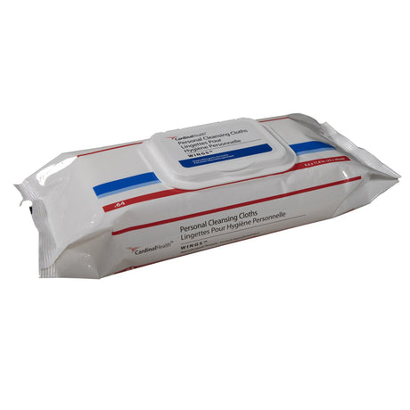 Personal Cleansing Wipe Cardinal Health™ Wings™ Soft Pack Scented 64 Count - BeHope