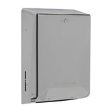 Paper Towel Dispenser Georgia-Pacific Chrome Metal Manual 600 Count Wall Mount - BeHope