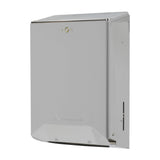 Paper Towel Dispenser Georgia-Pacific Chrome Metal Manual 600 Count Wall Mount - BeHope