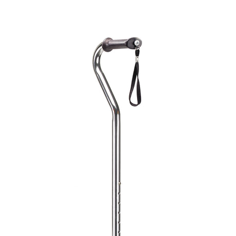 Small Base Quad Cane drive™ Aluminum 30 to 39 Inch Height Chrome - BeHope