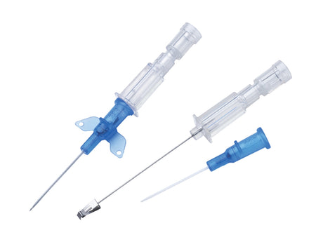 Peripheral Iv Catheter Introcan Safety® 20 Gauge 1-1/4 Inch Polyurethane Non Blood Control Passive Safety
