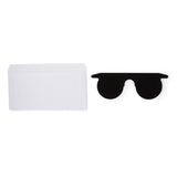 Post Mydriatic Glasses Easy Eyes Gray Tint Film Lens Slip-in One Size Fits Most - BeHope
