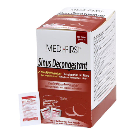 Medi-first® Sinus and Nasal Congestion Relief - BeHope