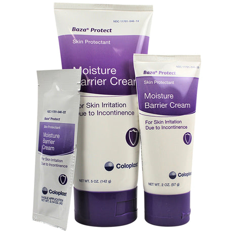 Skin Protectant Baza® Protect 4 Gram Individual Packet Scented Cream CHG Compatible - BeHope