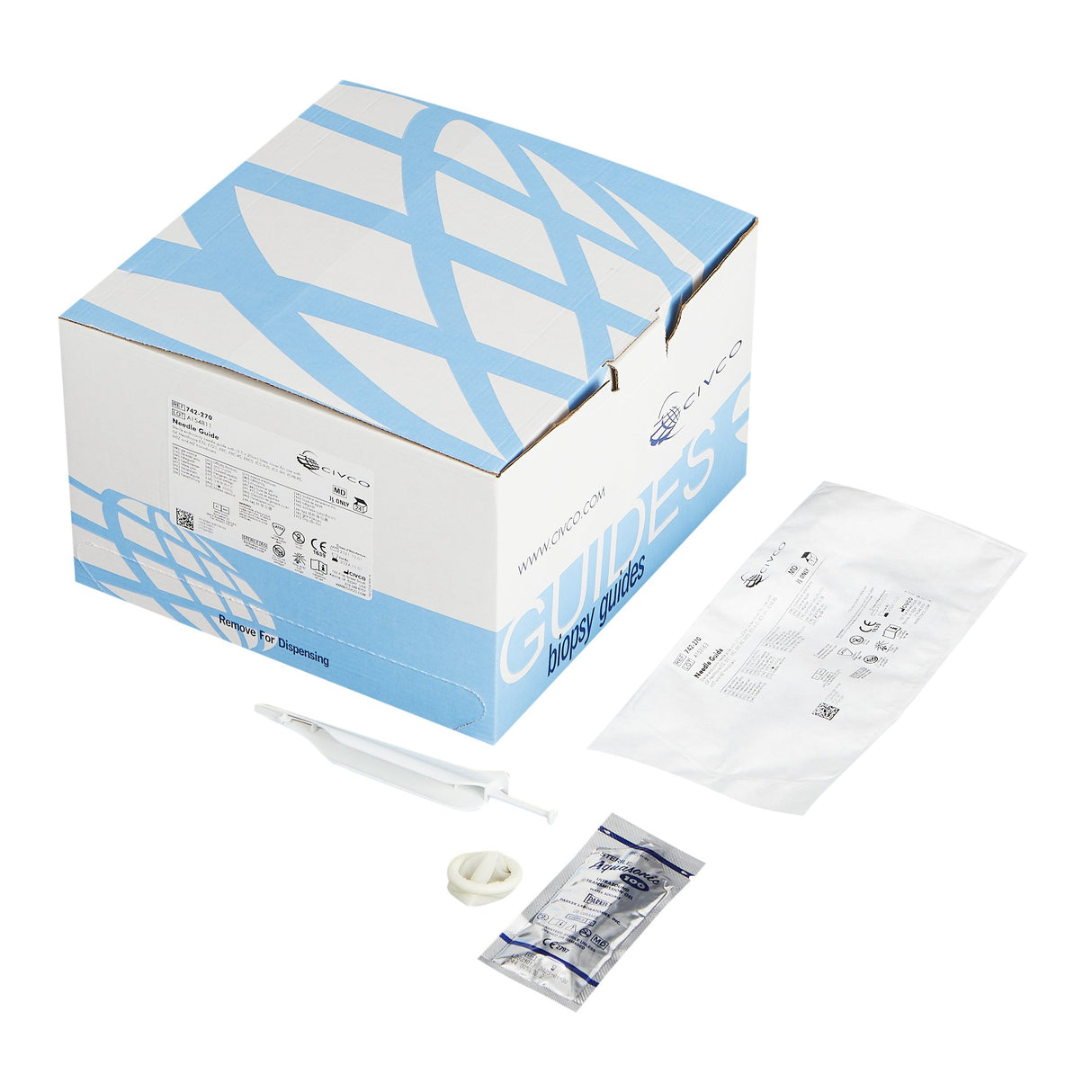 Endocavity Needle Guide 1.4 OD X 7.9 L Inch, Latex, Sterile, Disposable - BeHope