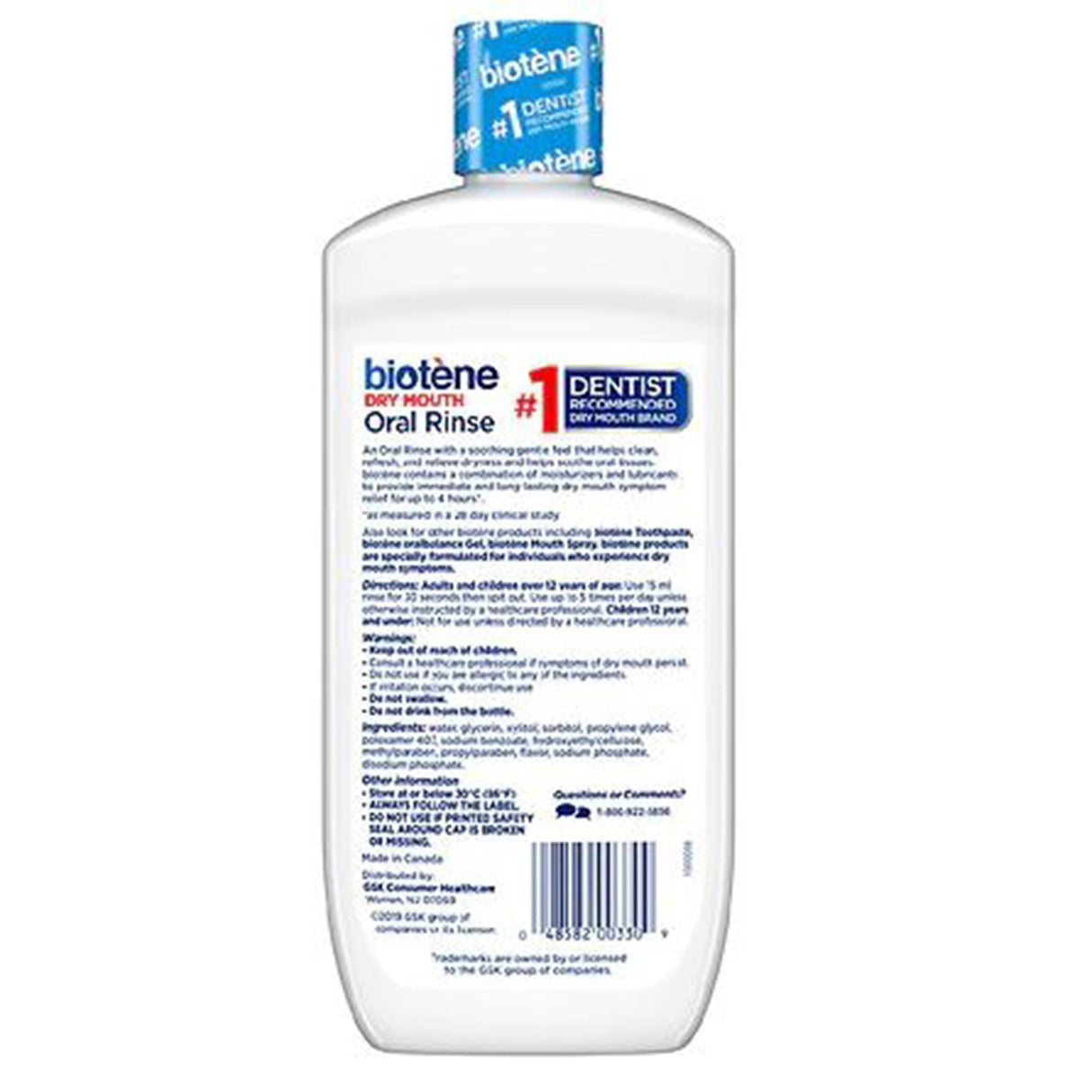 Mouth Moisturizer Biotene® 16 oz. Liquid - BeHope