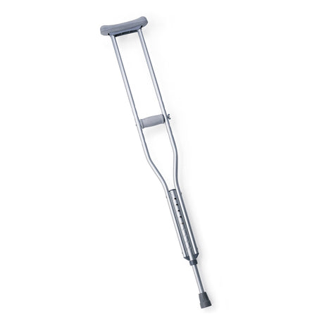Underarm Crutches Guardian Adult 5 Foot 2 Inch to 5 Foot 10 Inch User Height Aluminum Frame 300 lbs. Weight Capacity - BeHope