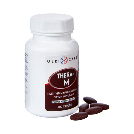 Multivitamin Supplement with Minerals Geri-care® Thera-Tabs M Caplets - BeHope