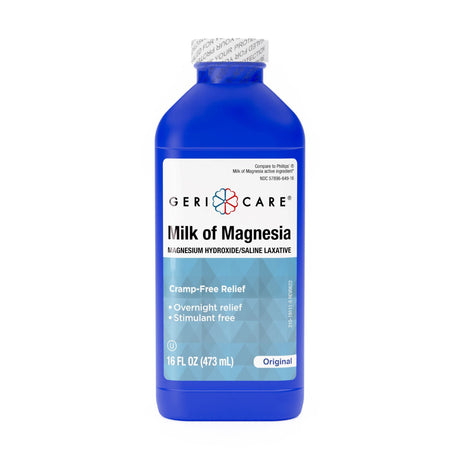 Laxative Antacid Geri-care® Original Flavor Milk of Magnesia - BeHope