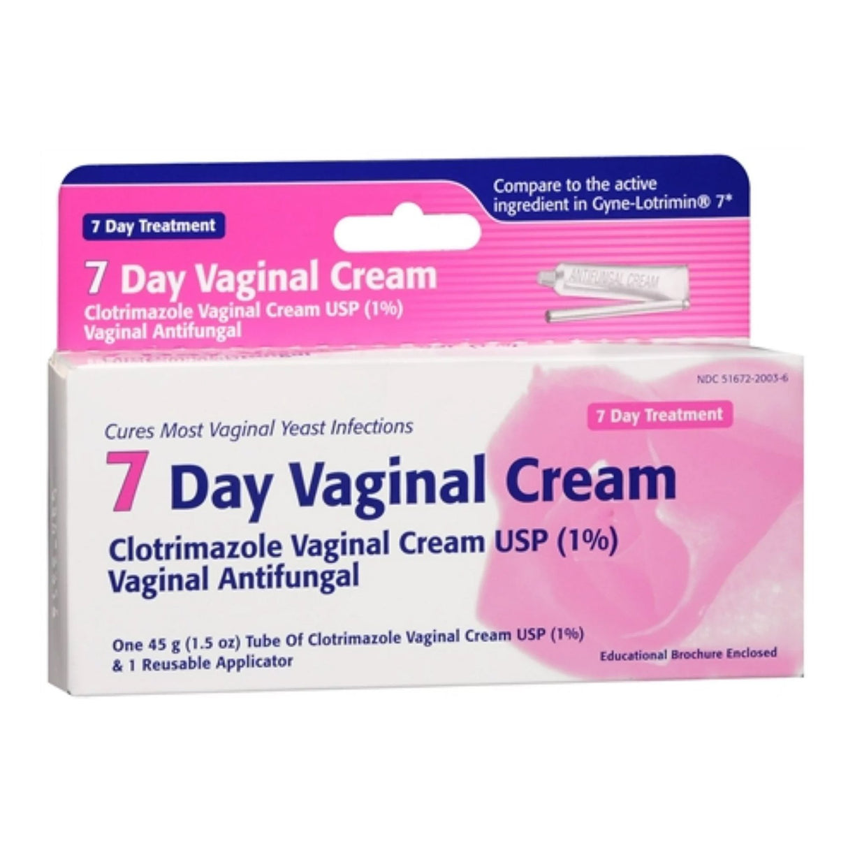 Vaginal Antifungal 1% Strength Cream 1.5 oz. Tube - BeHope