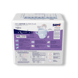 Unisex Adult Absorbent Underwear Seni® Active Super Plus Pull On with Tear Away Seams 2X-Large Disposable Heavy Absorbency - BeHope