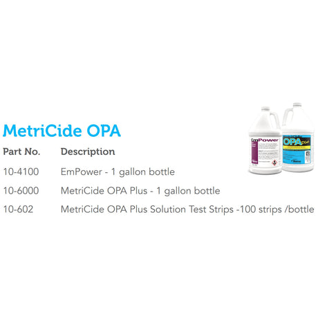 Opa High-level Disinfectant Metricide™ Opa Plus Reusable Liquid for Medical Devices - BeHope