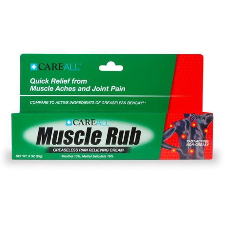 Topical Pain Relief CareAll® 10% - 15% Strength Menthol / Methyl Salicylate Ointment 3 oz. - BeHope