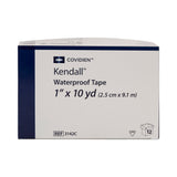 Waterproof Medical Tape Kendall™ White 1 Inch X 10 Yard Cloth NonSterile - BeHope