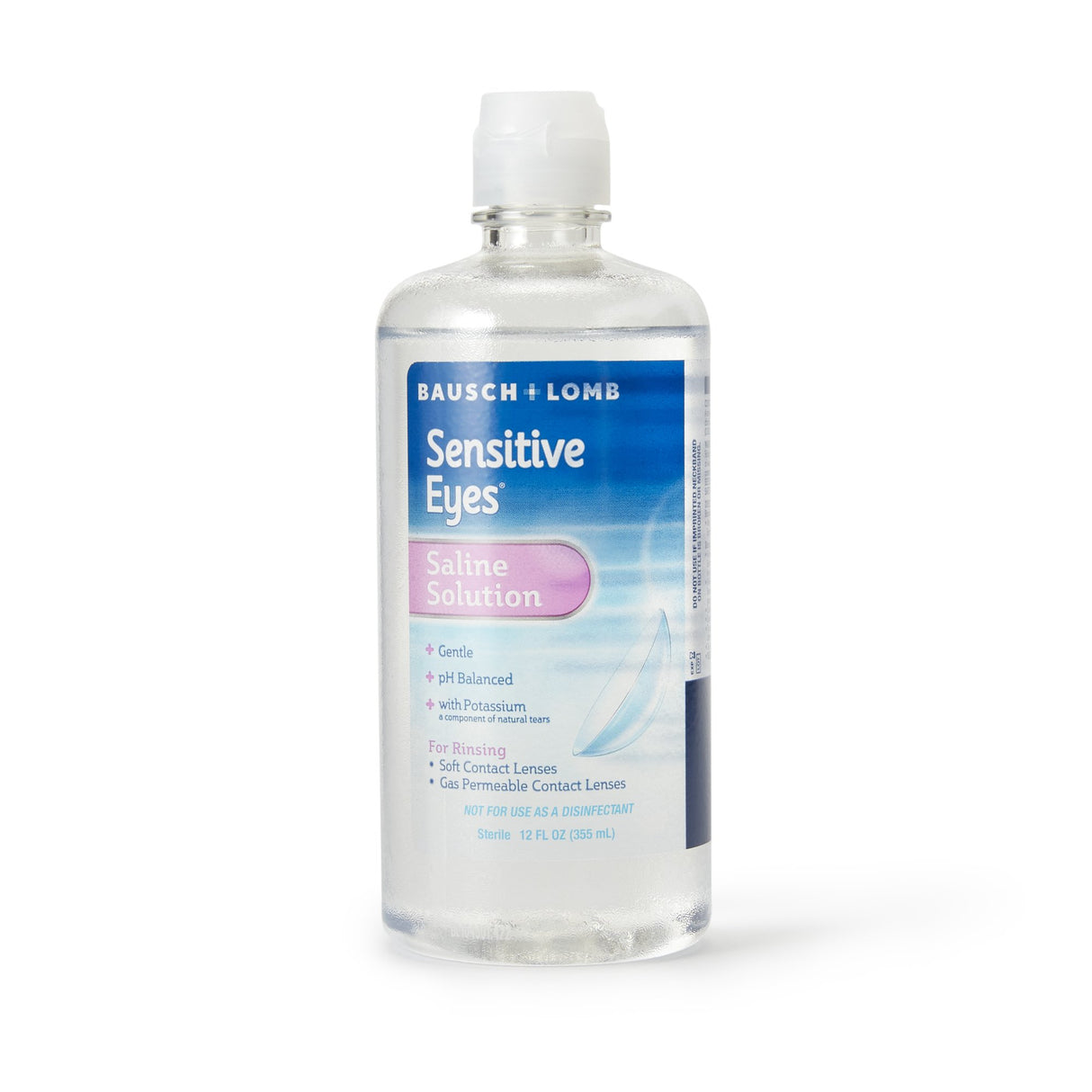 Contact Lens Solution Sensitive Eyes® Plus 12 oz. Solution - BeHope