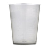 Graduated Container Mckesson Translucent with Frosted Panel - BeHope