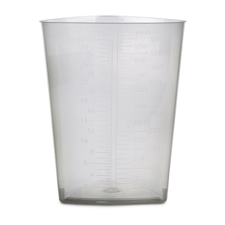 Graduated Container Mckesson Translucent with Frosted Panel - BeHope
