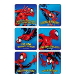 Kids Love Stickers® 90 per Pack Spider-Man Strong n Healthy Sticker 2-1/2 Inch - BeHope