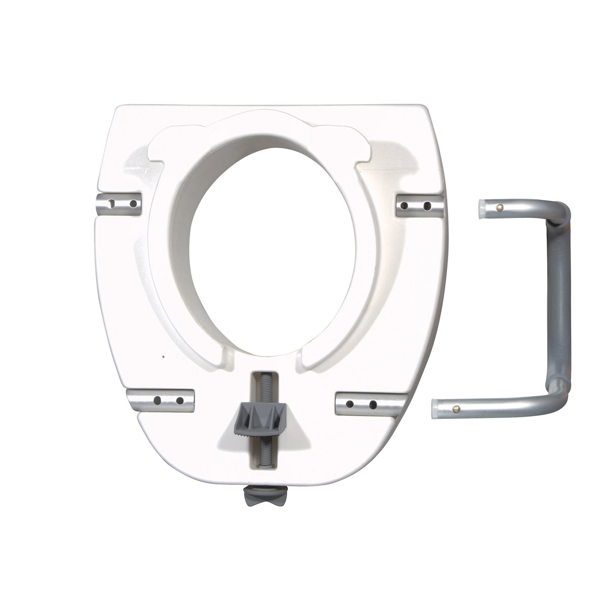 Raised Toilet Seat with Arms drive™ Premium 5 Inch Height Elongated 300 lbs. Weight Capacity - BeHope